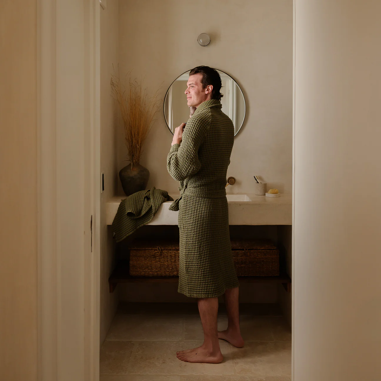 Linea Nido d'Ape Stonewashed